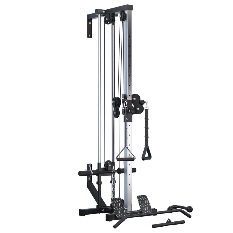 Home Gym Equipment Multi-Function Wall-Mounted Fly Machine High Pulley Lat Pulldown Machine Muscle Shaping Pulley System Pulley